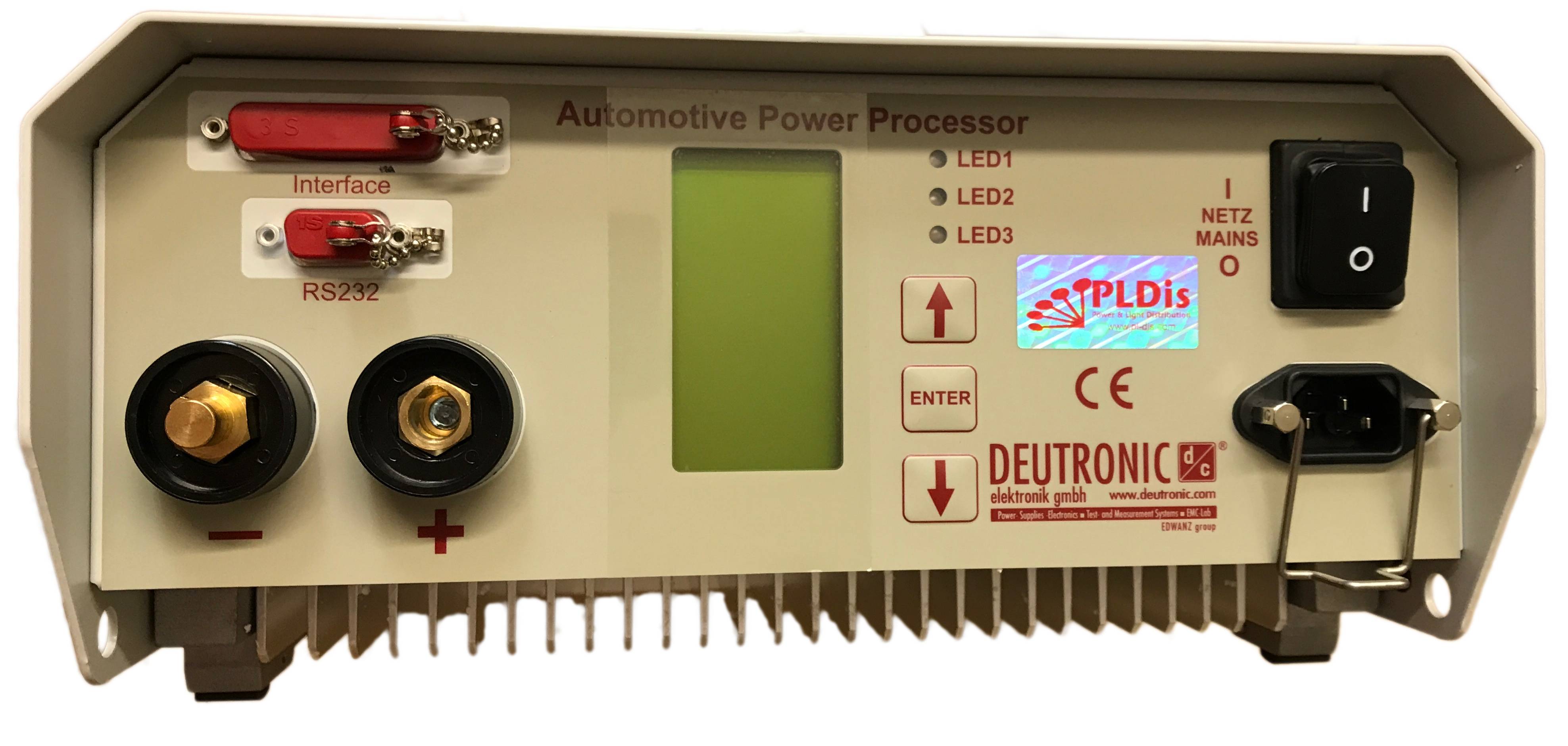 Deutronic Batterieladecomputer / PKW Ladegerät DBL1200-14 Englische Menüführung