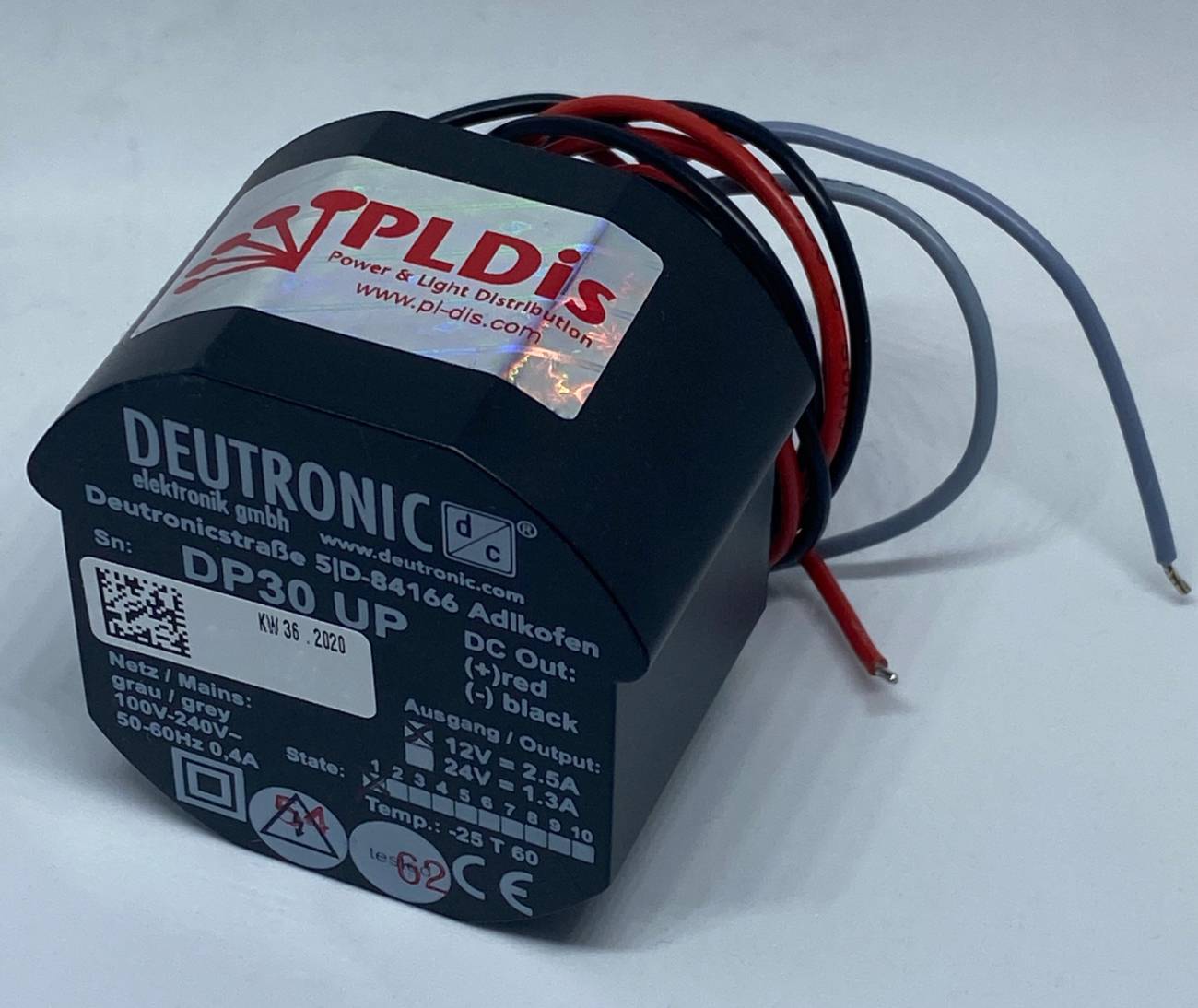 Deutronic Unterputz Netzteil 12V DP30UP-12 12V / 2,5A