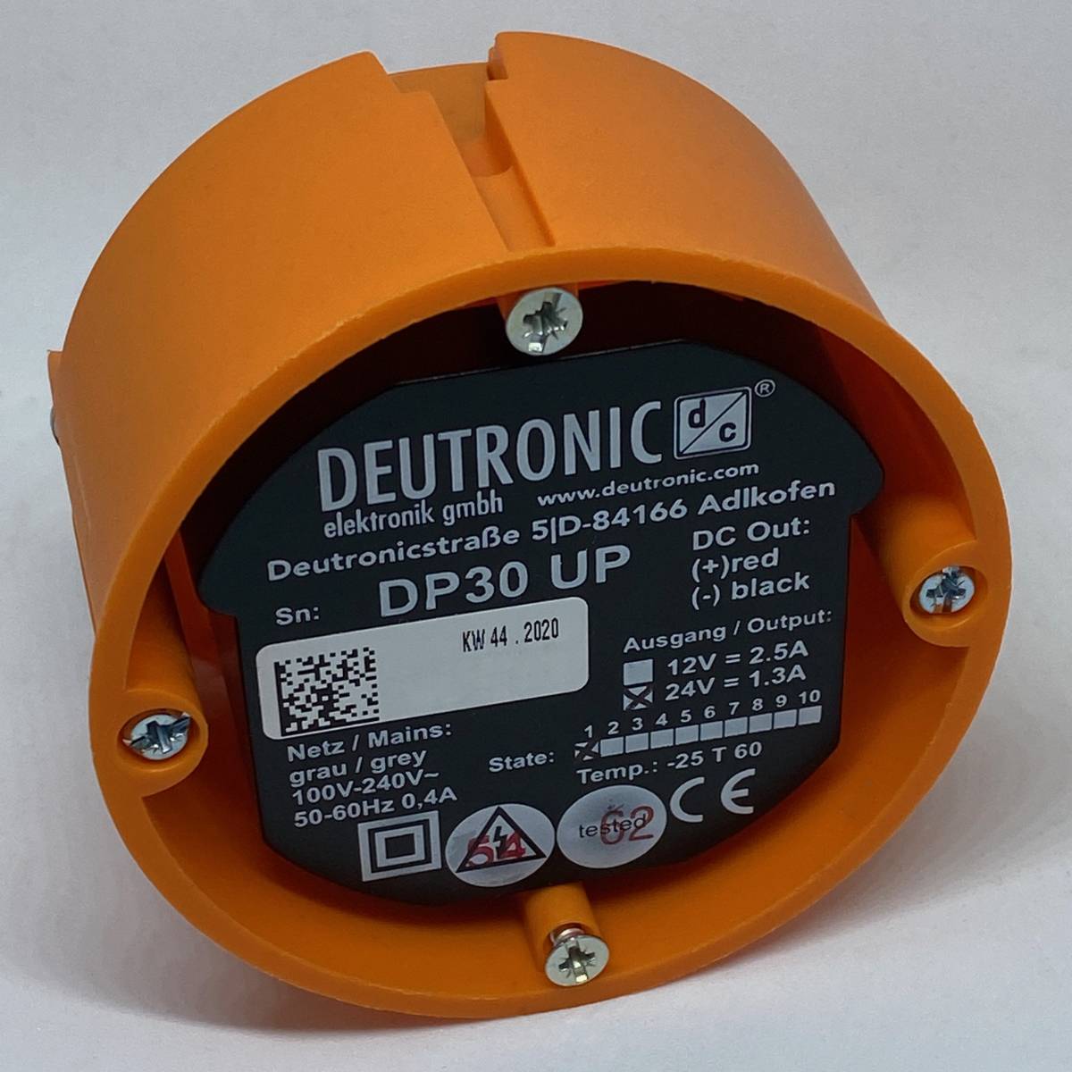 Deutronic Unterputz Netzteil 12V DP30UP-12-C 12V / 2,5A