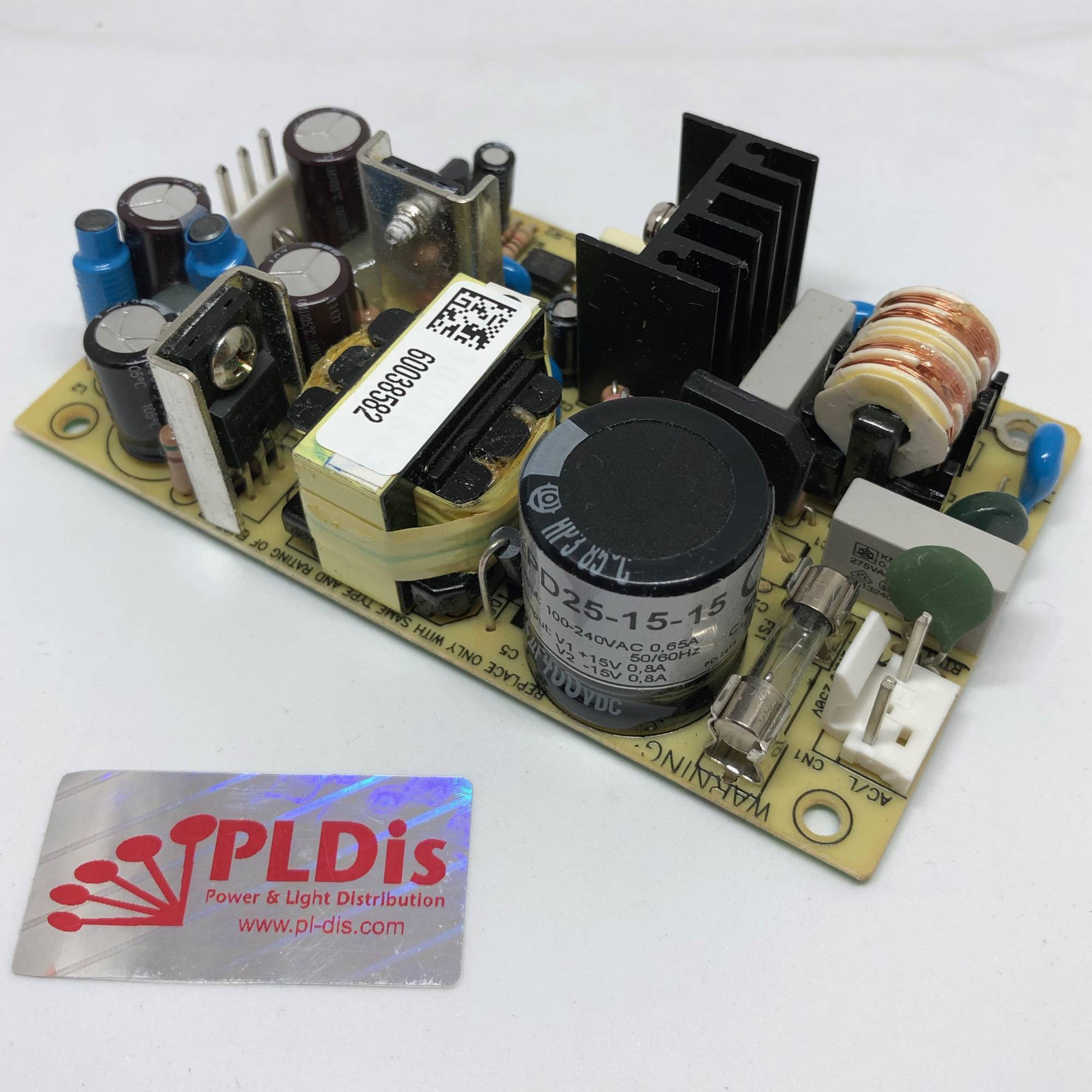 Deutronic EPD25-15-15 +-15V open frame Netzteil