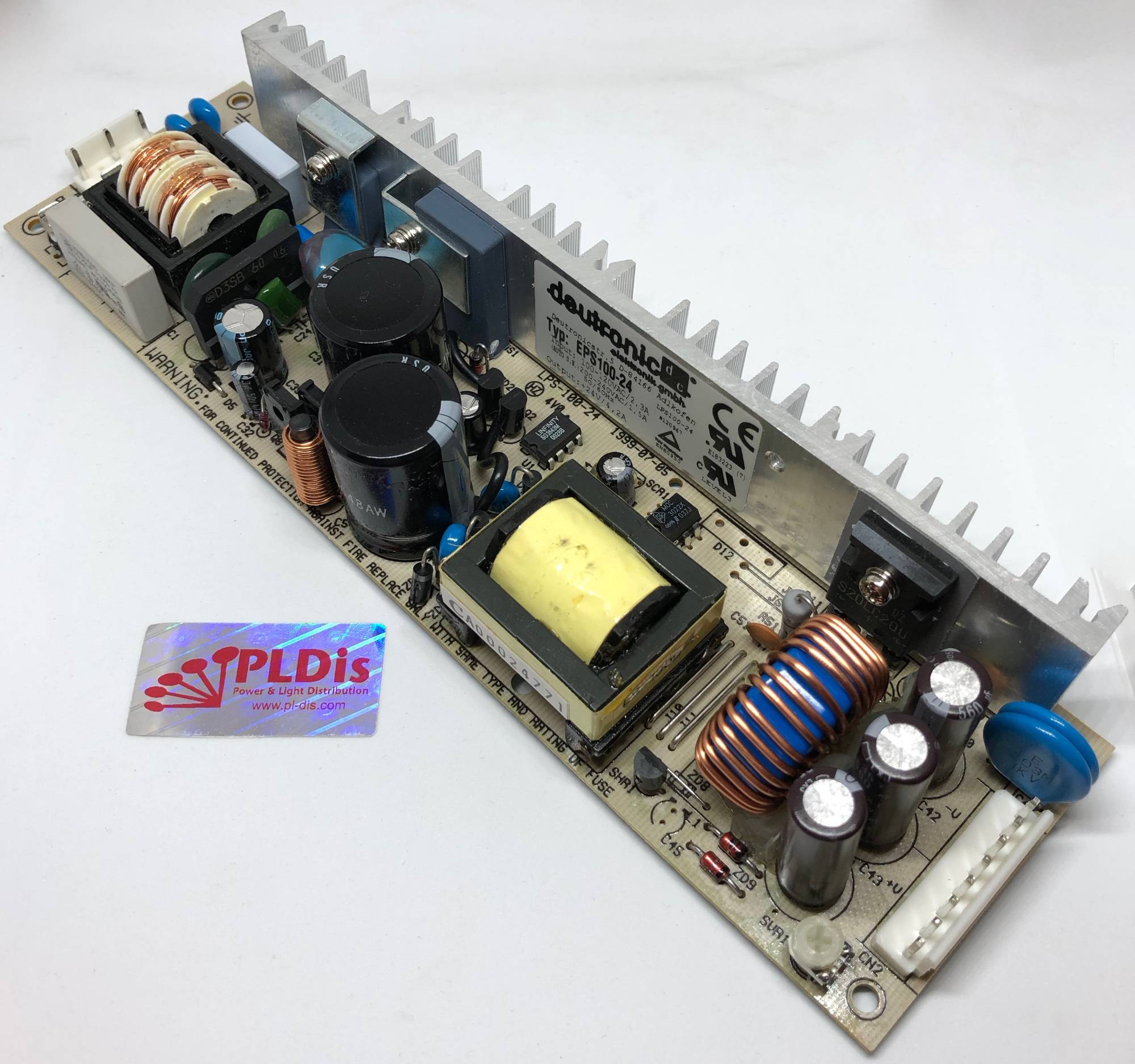 Deutronic EPS100-24 24V open frame Netzteil