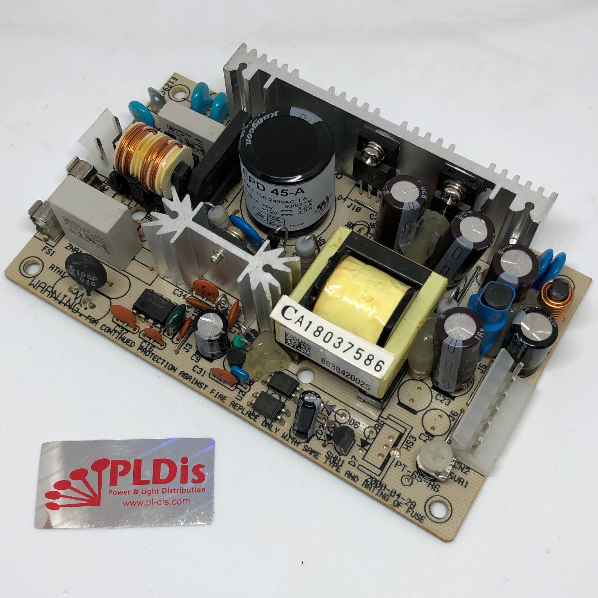 Deutronic EPD45-A 5/12V open frame Netzteil