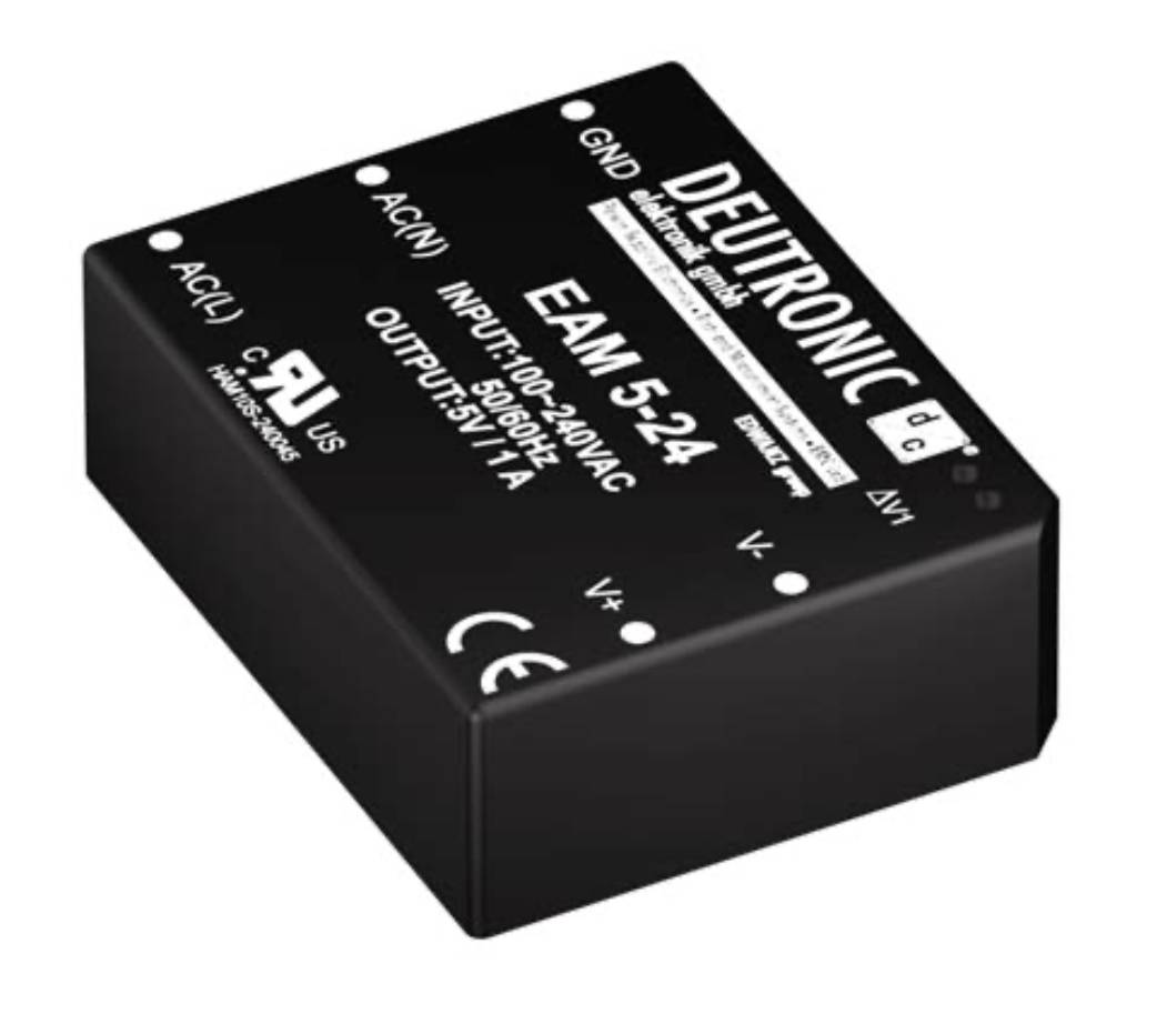 Deutronic Netzteilmodul EAM5-24 24VDC / 0,26A