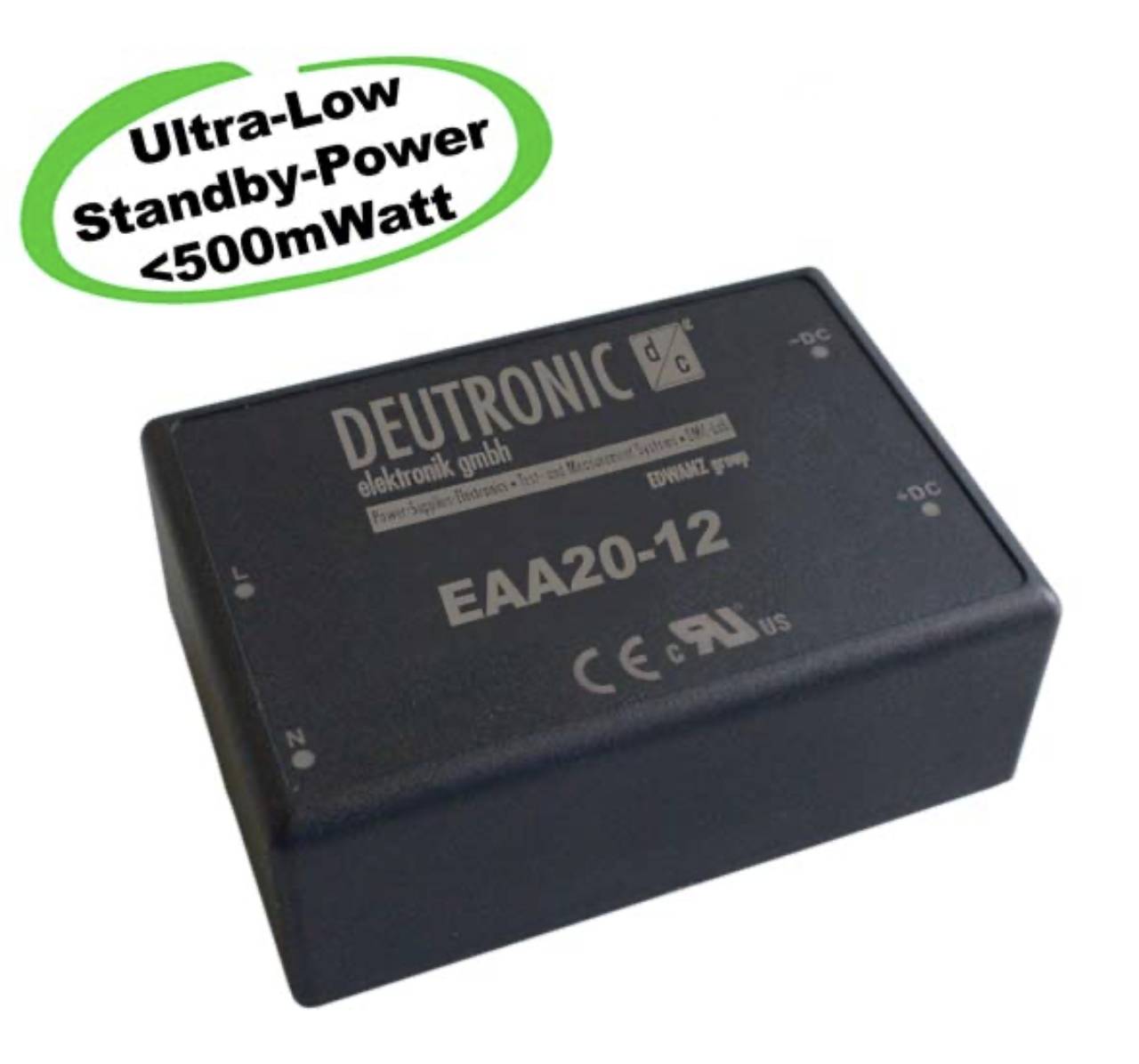 Deutronic Netzteilmodul EAA20-12 12VDC / 1670mA