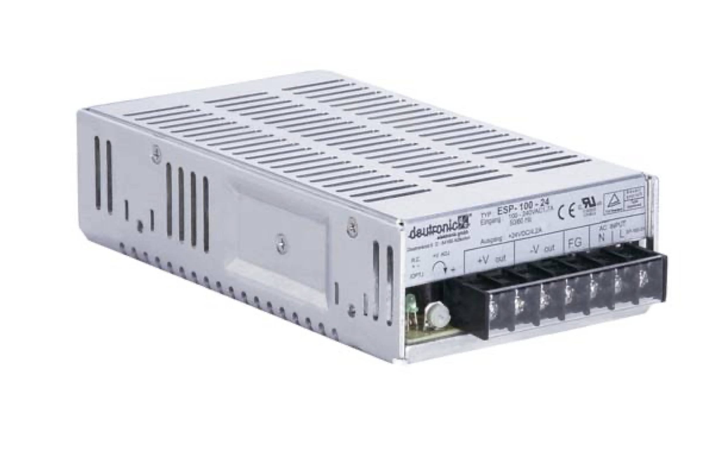 Deutronic Einbaustromversorgung 7,5V / 13,5A ESP100-7,5