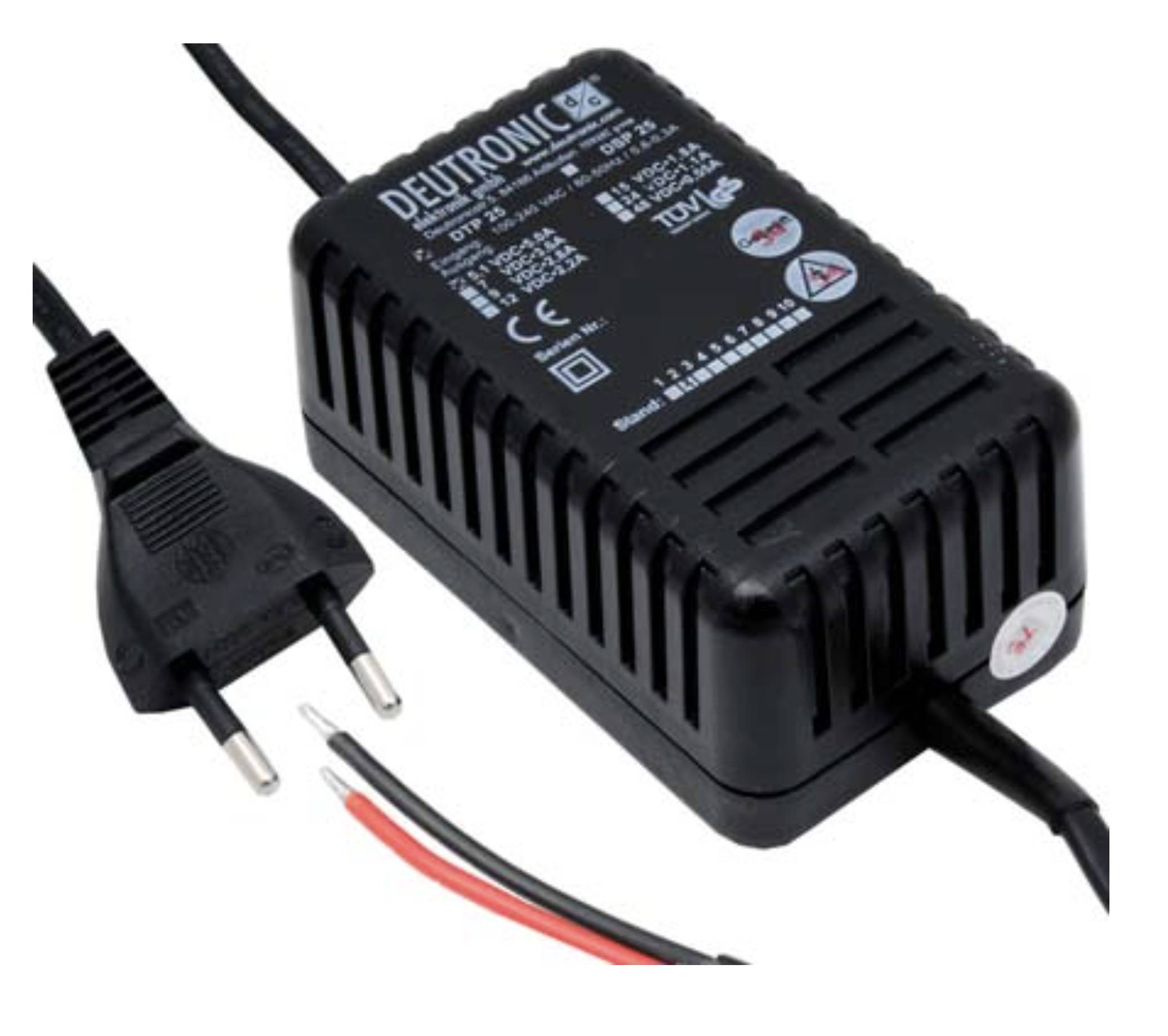 Deutronic Steckernetzteil 48V / 0,55A DTP25-48
