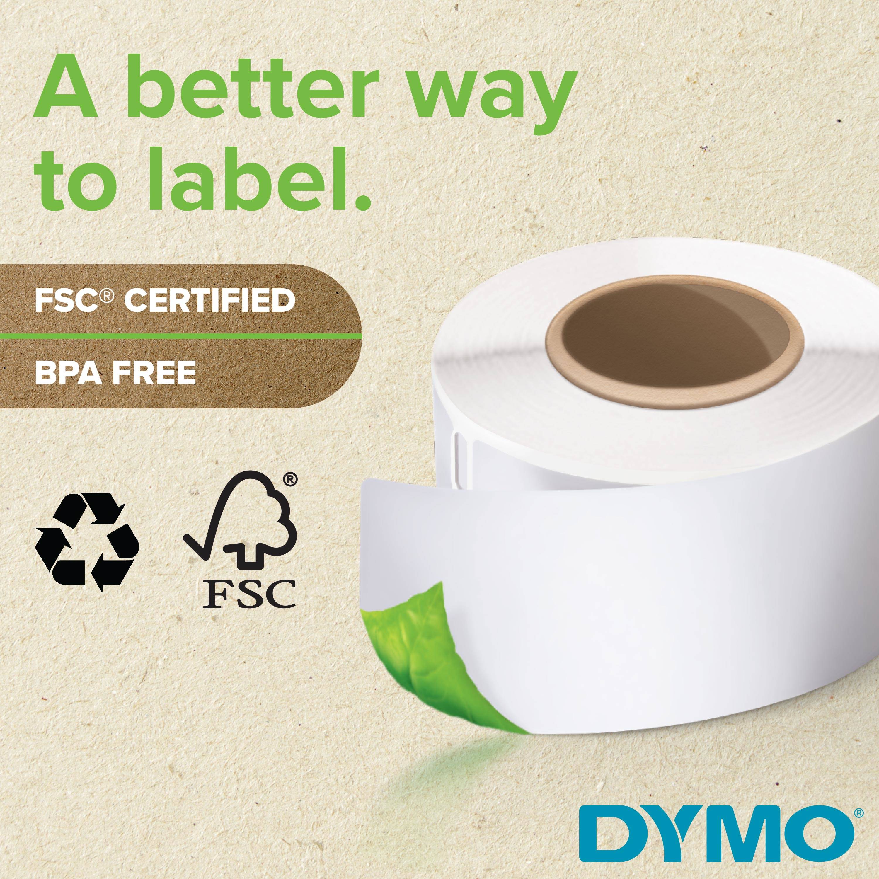 Dymo LabelWriter Large - Selbstklebend - weiß - 89 x 36 mm 260 Etikett(en) (1 Rolle(n)