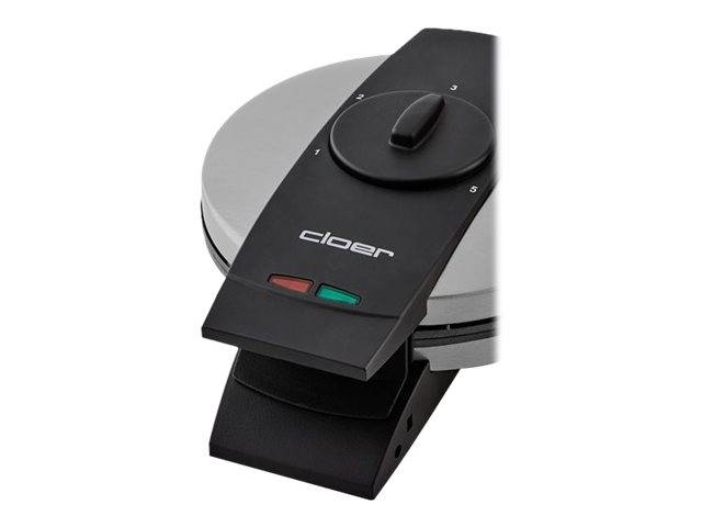 Cloer 1639SR - Waffeleisen - rostfreier Edelstahl