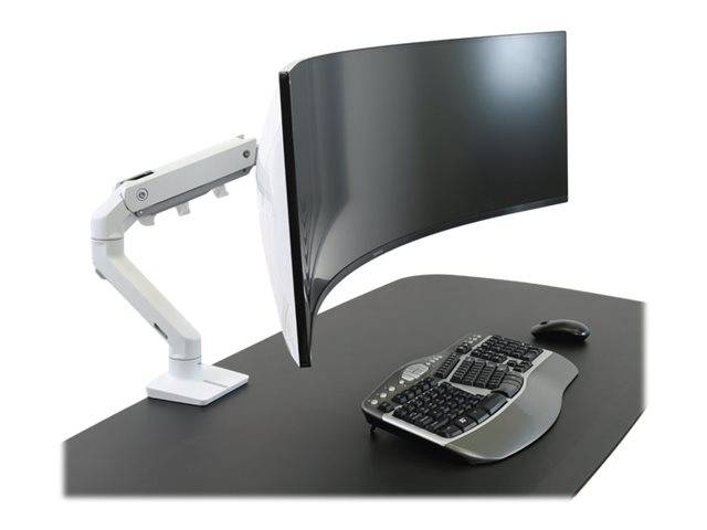Ergotron HX - Befestigungskit (Gelenkarm, Spannbefestigung für Tisch, Verlängerungsarm, Tischplattenbohrung, stabiles Dr