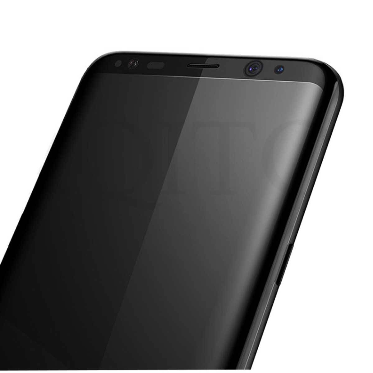 Panzer Schutzfolie 4D für Samsung Galaxy S8 / Display-Schutzglas 9H SINTECH© Premium