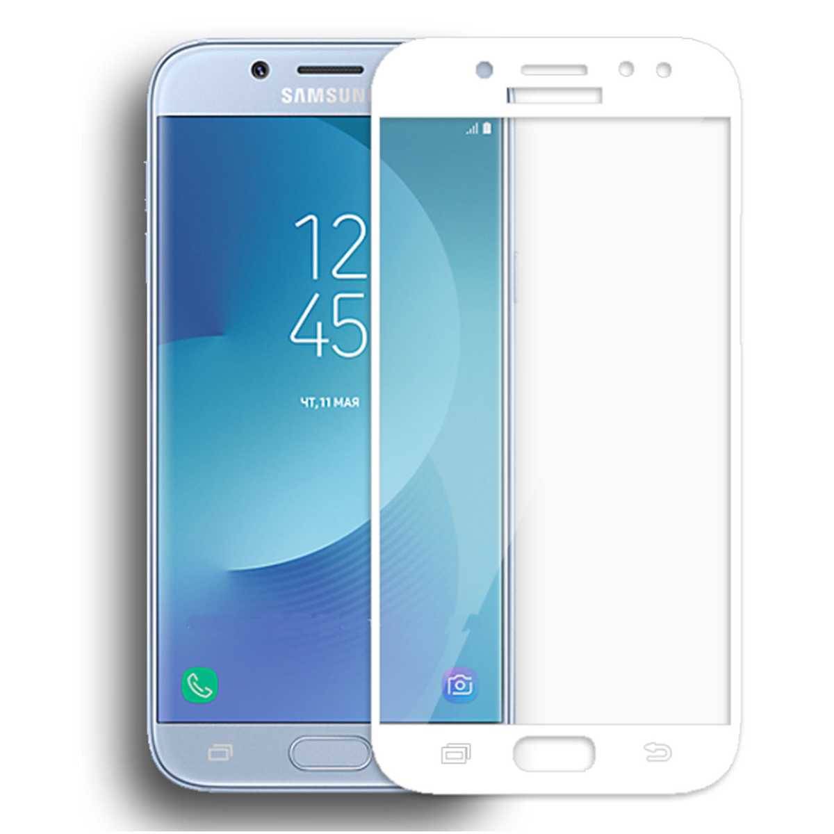 Panzer Schutzfolie 3D für Samsung Galaxy J5 (J530) 2017 / Display-Schutzglas 9H SINTECH© Premium