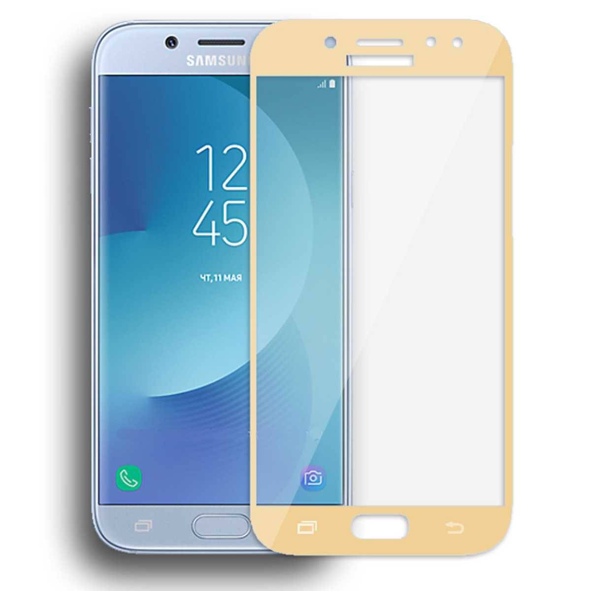 Panzer Schutzfolie 3D für Samsung Galaxy J5 (J530) 2017 / Display-Schutzglas 9H SINTECH© Premium