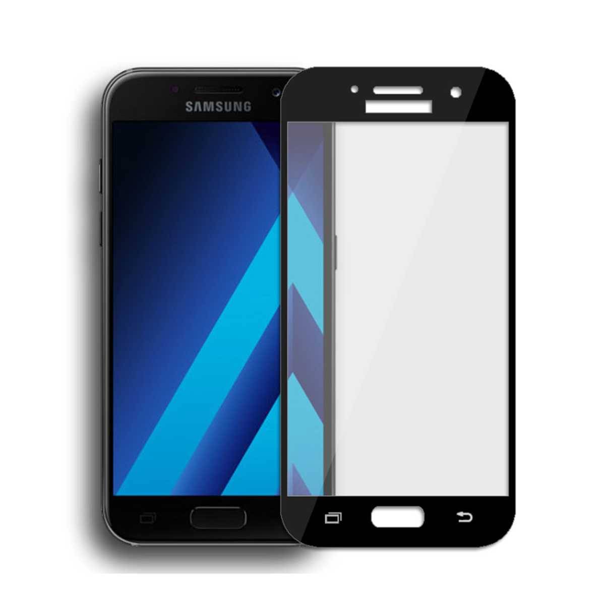 Panzer Schutzfolie 3D für Samsung Galaxy A3 (A320) 2017 / Display-Schutzglas 9H SINTECH© Premium