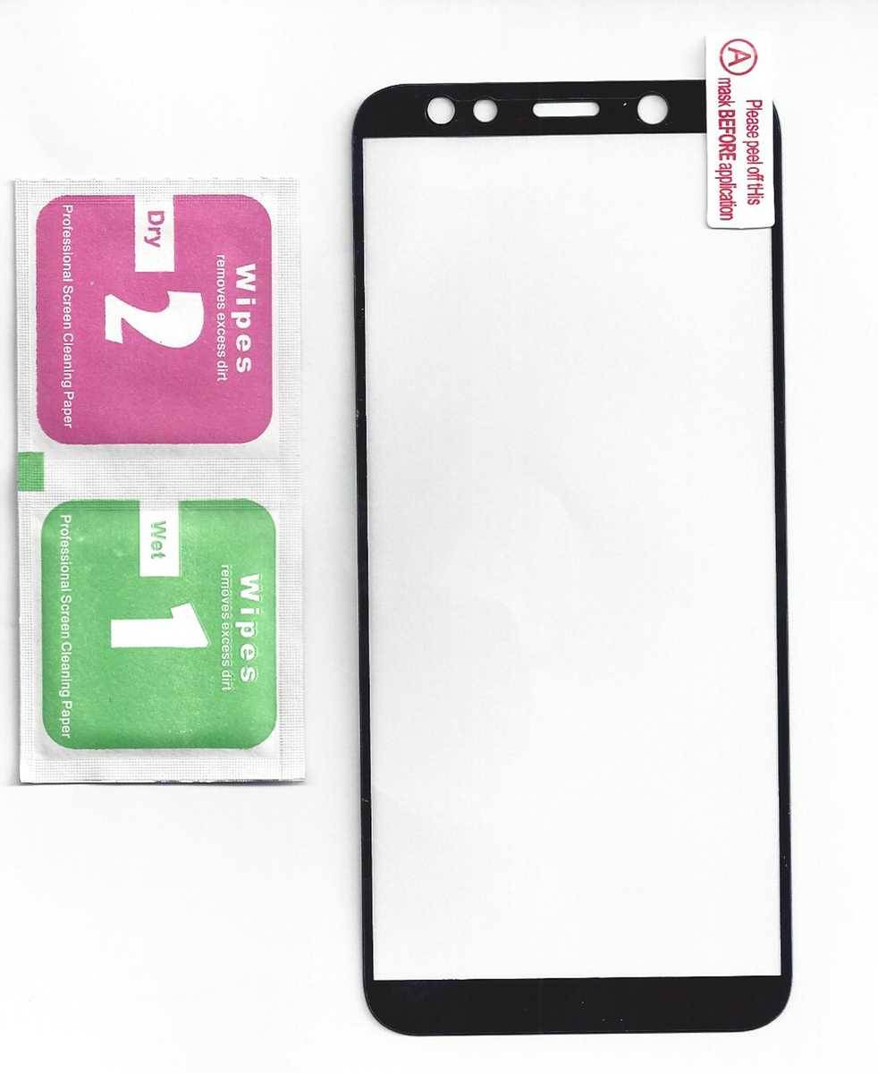 SINTECH© Premium Panzer Schutzfolie / Display-Schutzglas 3D 9H passend für Samsung Galaxy A6 (2018)