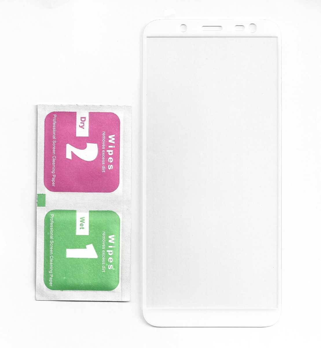 SINTECH© Premium Panzer Schutzfolie / Display-Schutzglas 3D 9H passend für Samsung Galaxy J4 (2018)