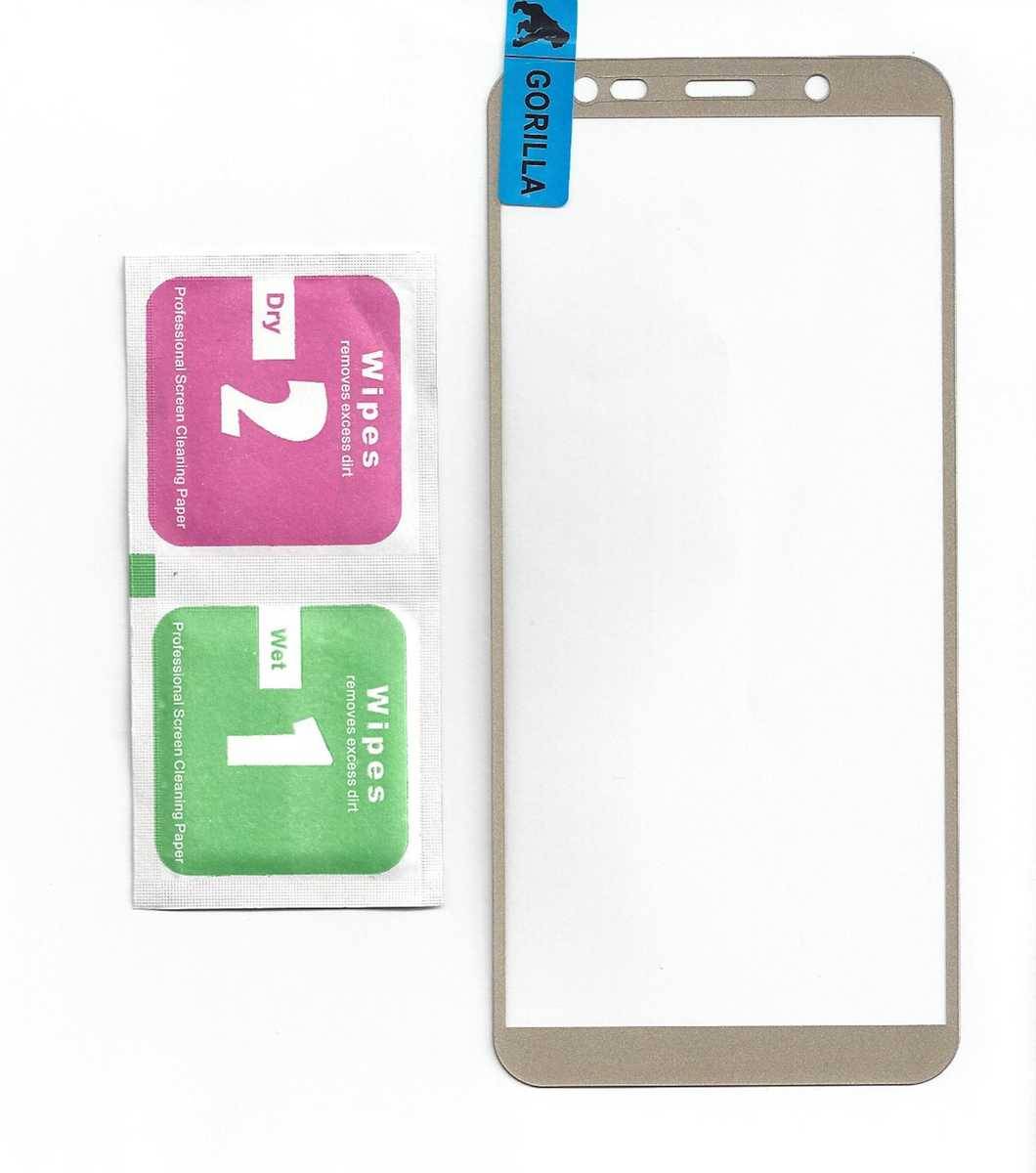 SINTECH© Premium Panzer Schutzfolie / Display-Schutzglas 3D 9H passend für Samsung Galaxy J6 (2018)