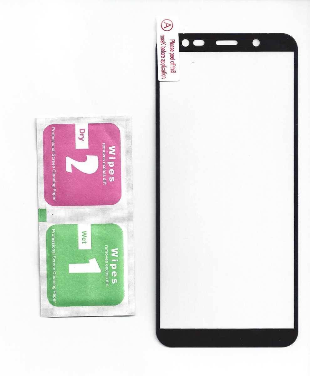 SINTECH© Premium Panzer Schutzfolie / Display-Schutzglas 3D 9H passend für Samsung Galaxy J6 (2018)