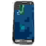 Frontrahmen für Samsung Galaxy S4 Mini LTE i9195 in silber