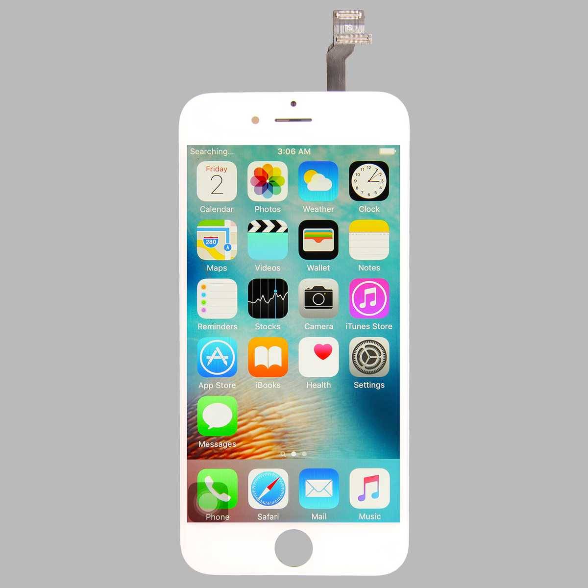 Sintech© iPhone 6 Ersatz-Display 4,7' im Komplettset inkl. Werkzeug in der Farbe weiß. Dieses qualitäts Reparatur-Set besitzt einen sehr hoch aufl