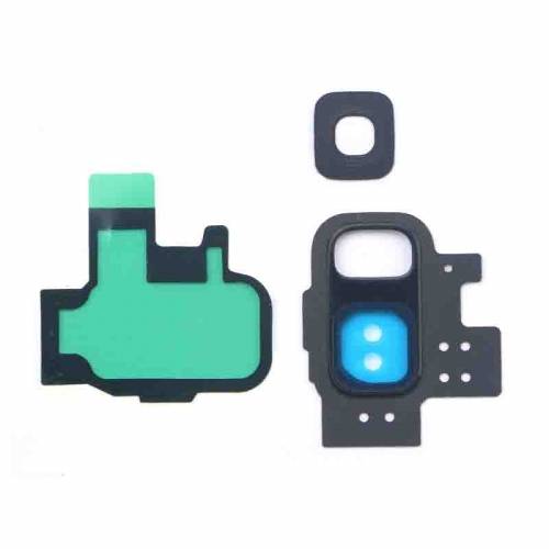 Kamera Linse (Glas) mit Rahmen (hinten) passend für Samsung Galaxy S9 G960F