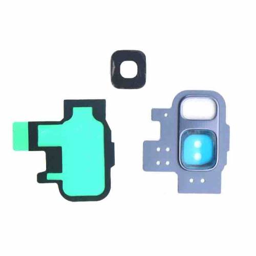 Kamera Linse (Glas) mit Rahmen (hinten) passend für Samsung Galaxy S9 G960F