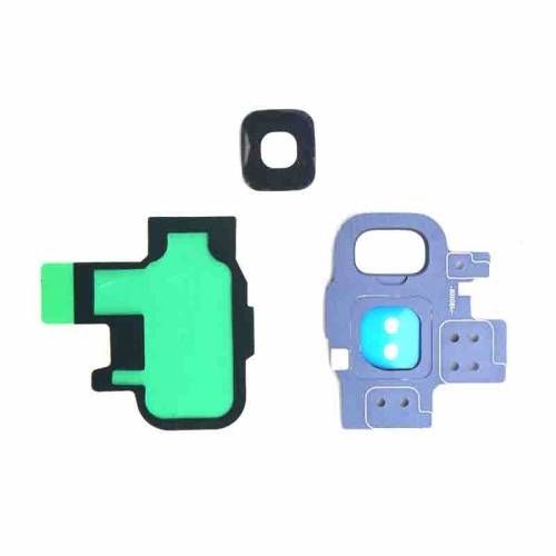 Kamera Linse (Glas) mit Rahmen (hinten) passend für Samsung Galaxy S9 G960F