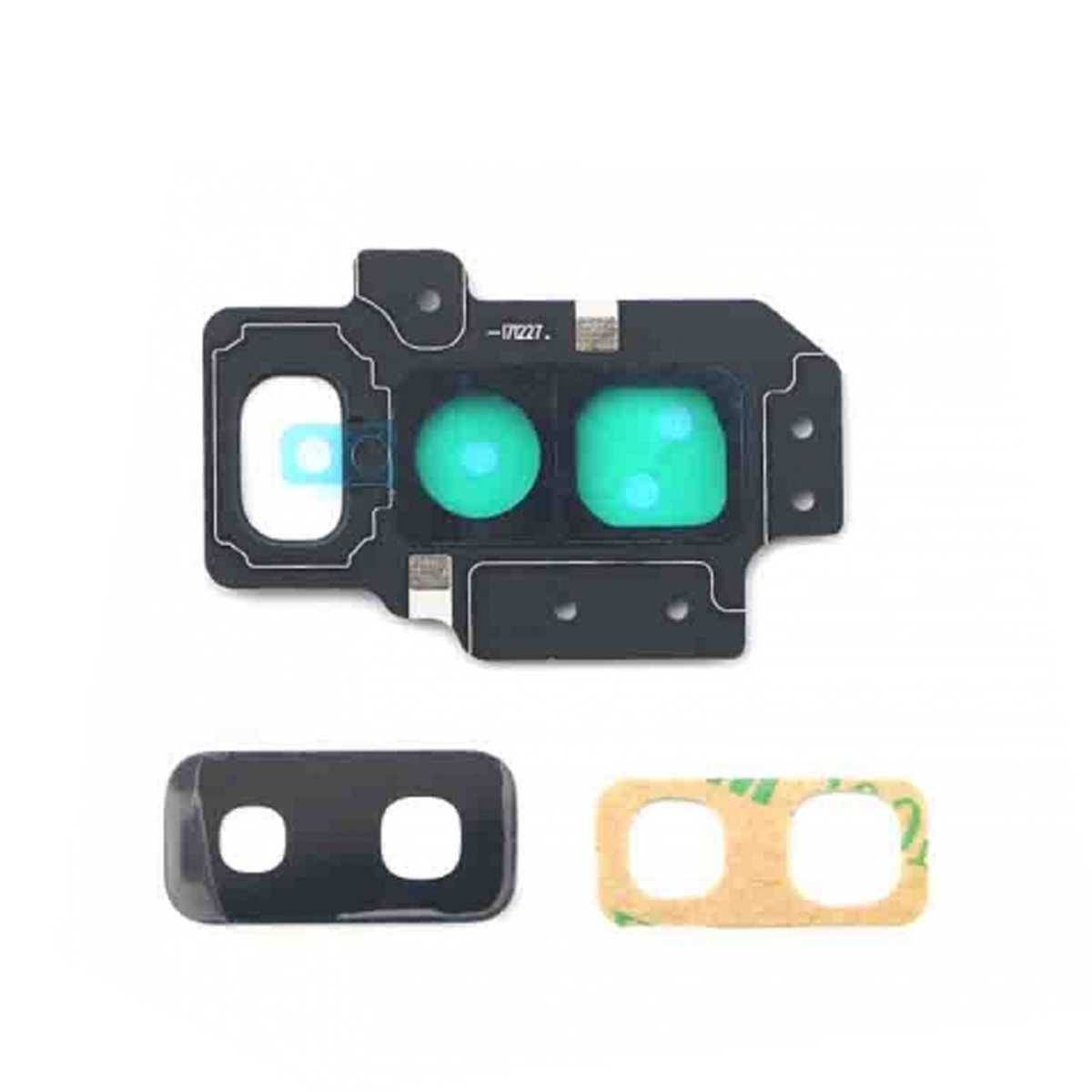Kamera Linse (Glas) mit Rahmen (hinten) passend für Samsung Galaxy S9+ G965F
