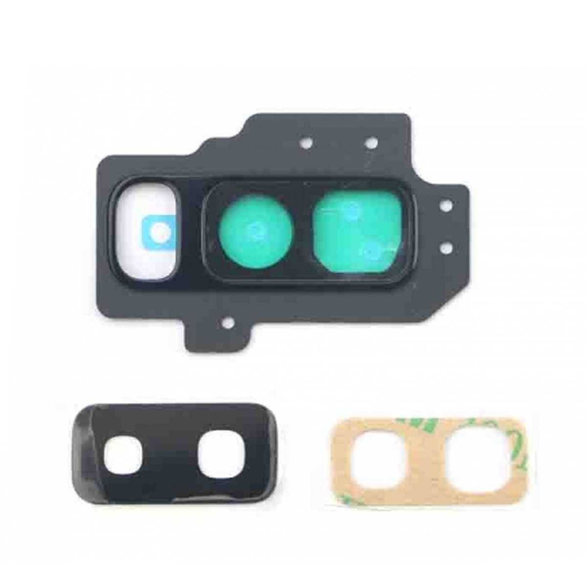 Kamera Linse (Glas) mit Rahmen (hinten) passend für Samsung Galaxy S9+ G965F