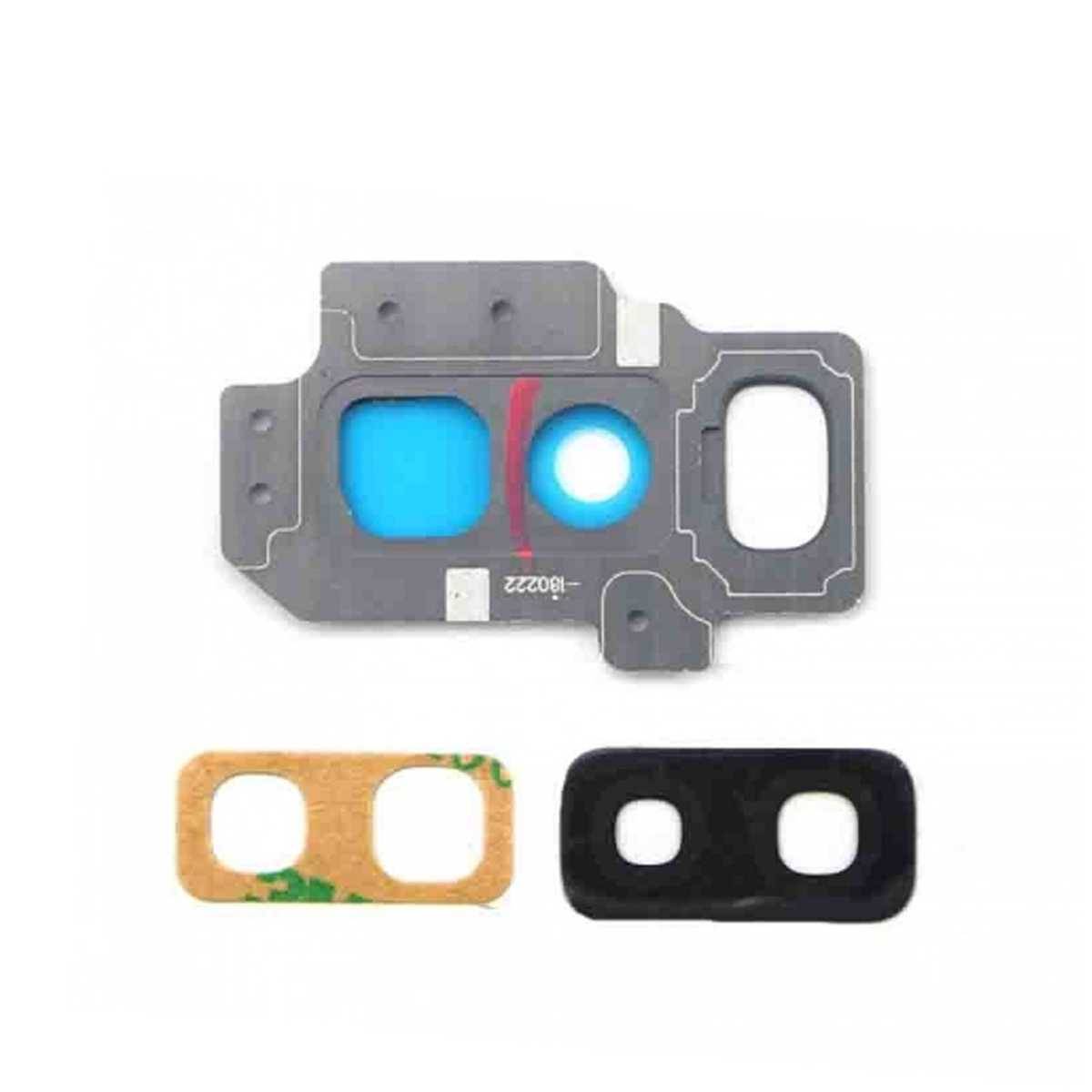 Kamera Linse (Glas) mit Rahmen (hinten) passend für Samsung Galaxy S9+ G965F