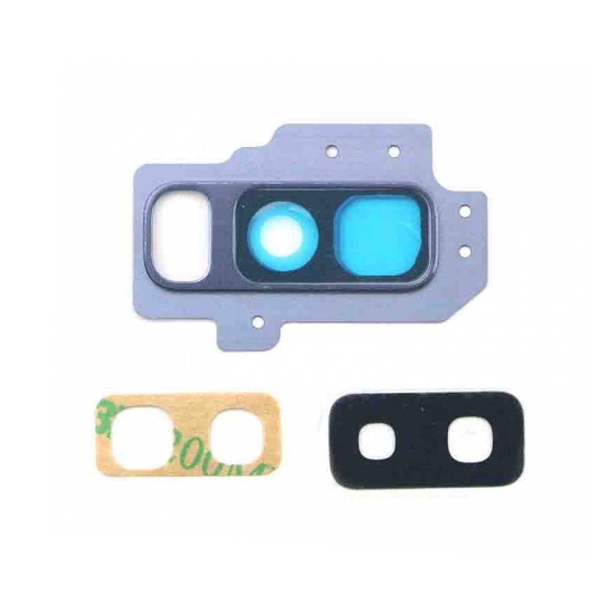 Kamera Linse (Glas) mit Rahmen (hinten) passend für Samsung Galaxy S9+ G965F