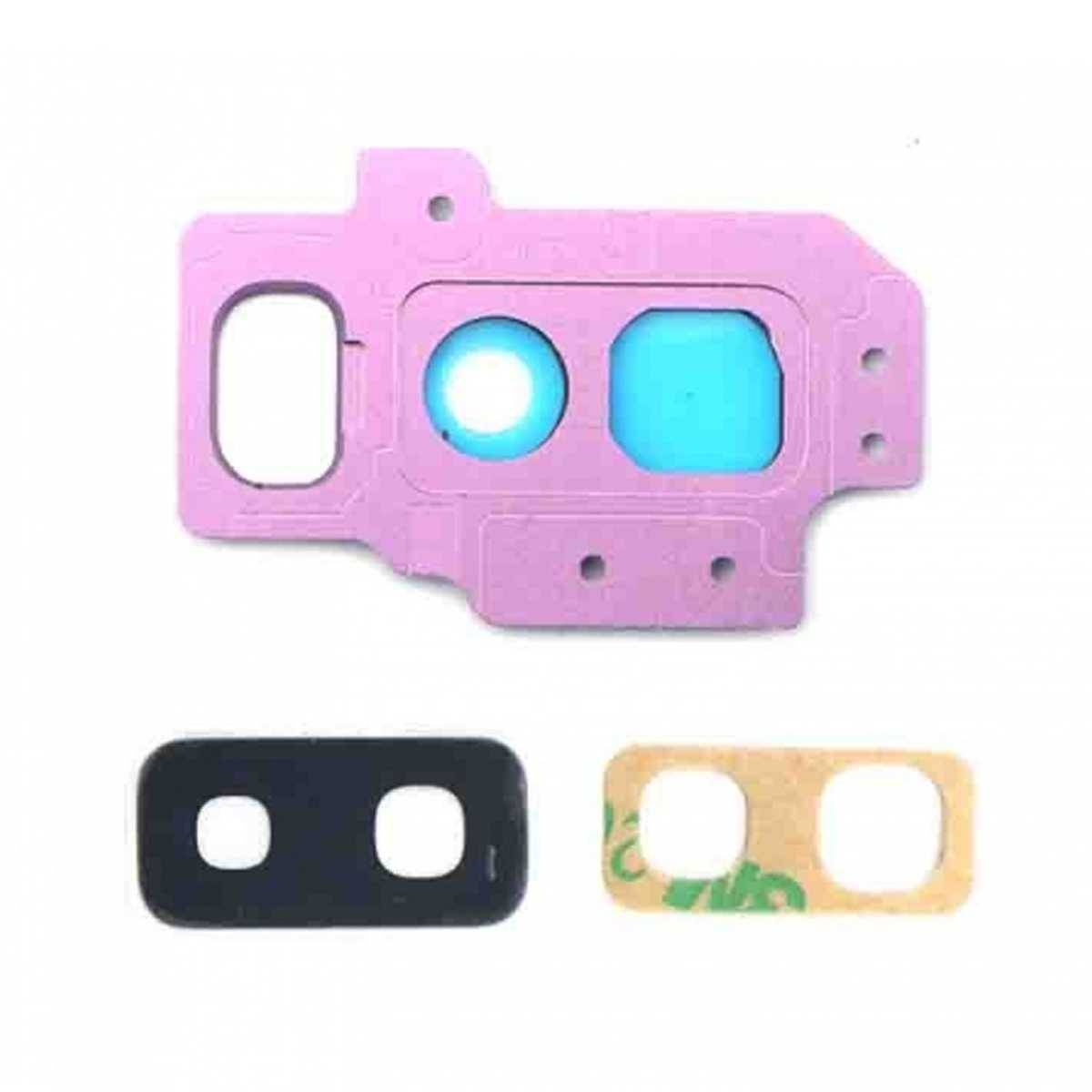 Kamera Linse (Glas) mit Rahmen (hinten) passend für Samsung Galaxy S9+ G965F