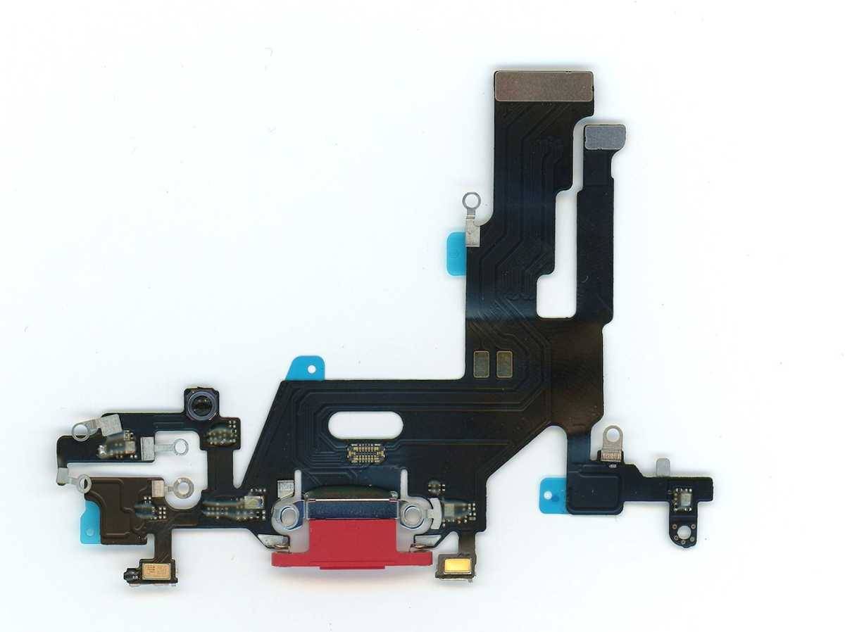 USB Lightning Ladebuchse Docking port für Iphone 11 mit Antenne und Mikrofon