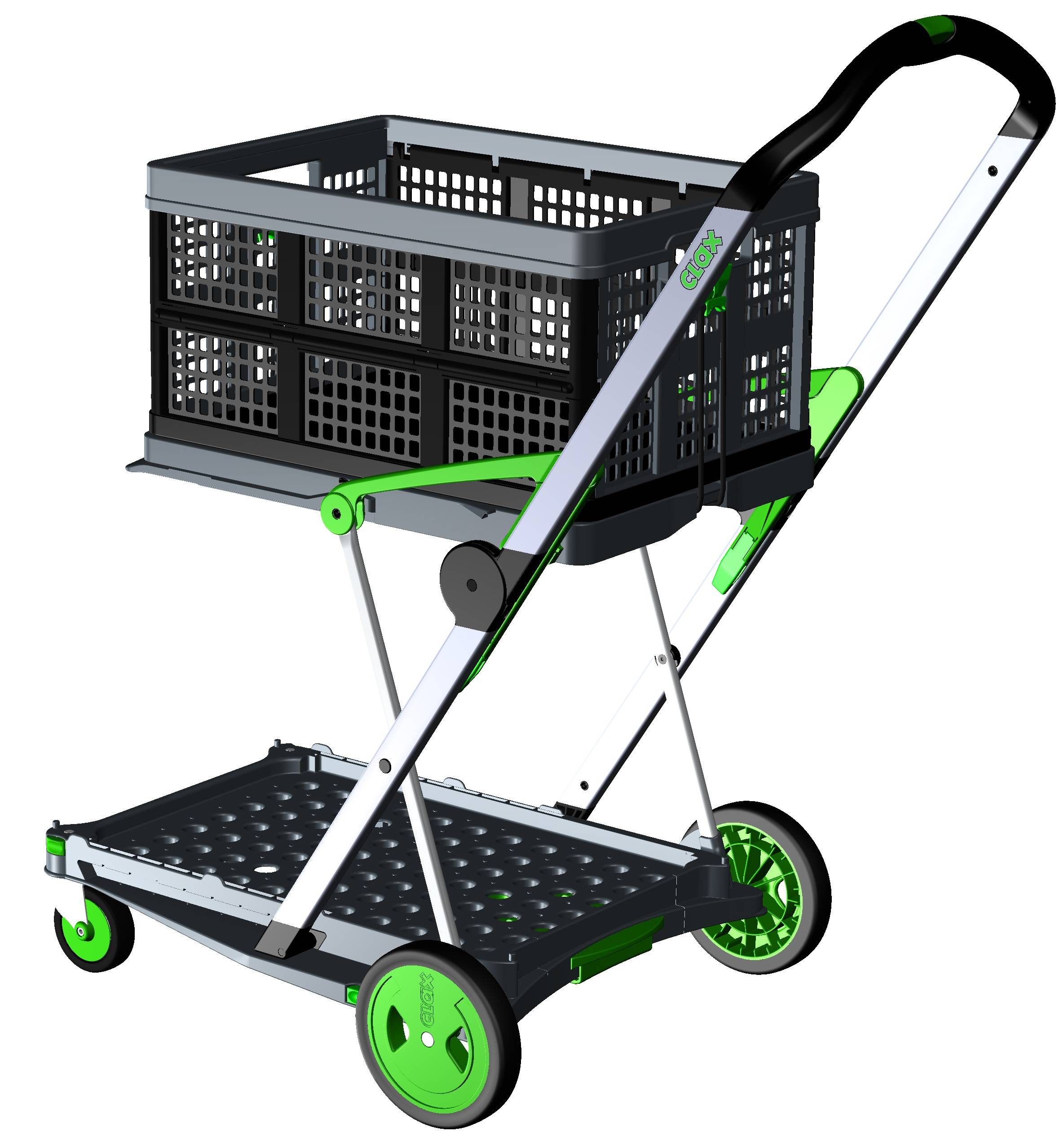 Transport-Klappmobil Clax Green Edition mit 1 gratis Clax Box - Artikel: 30211200