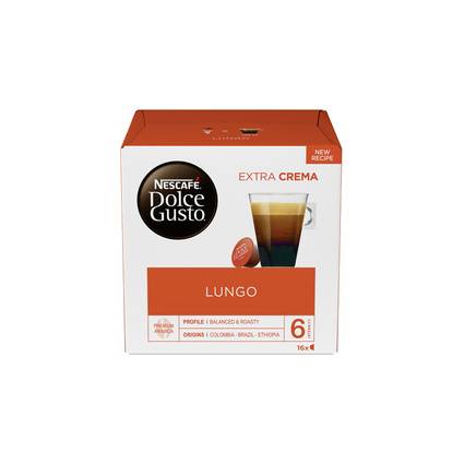 NESCAFE Dolce Gusto Kaffee Kapseln LUNGO "EXTRA CREMA"