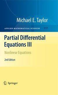 Partial Differential Equations III Nonlinear Equations
