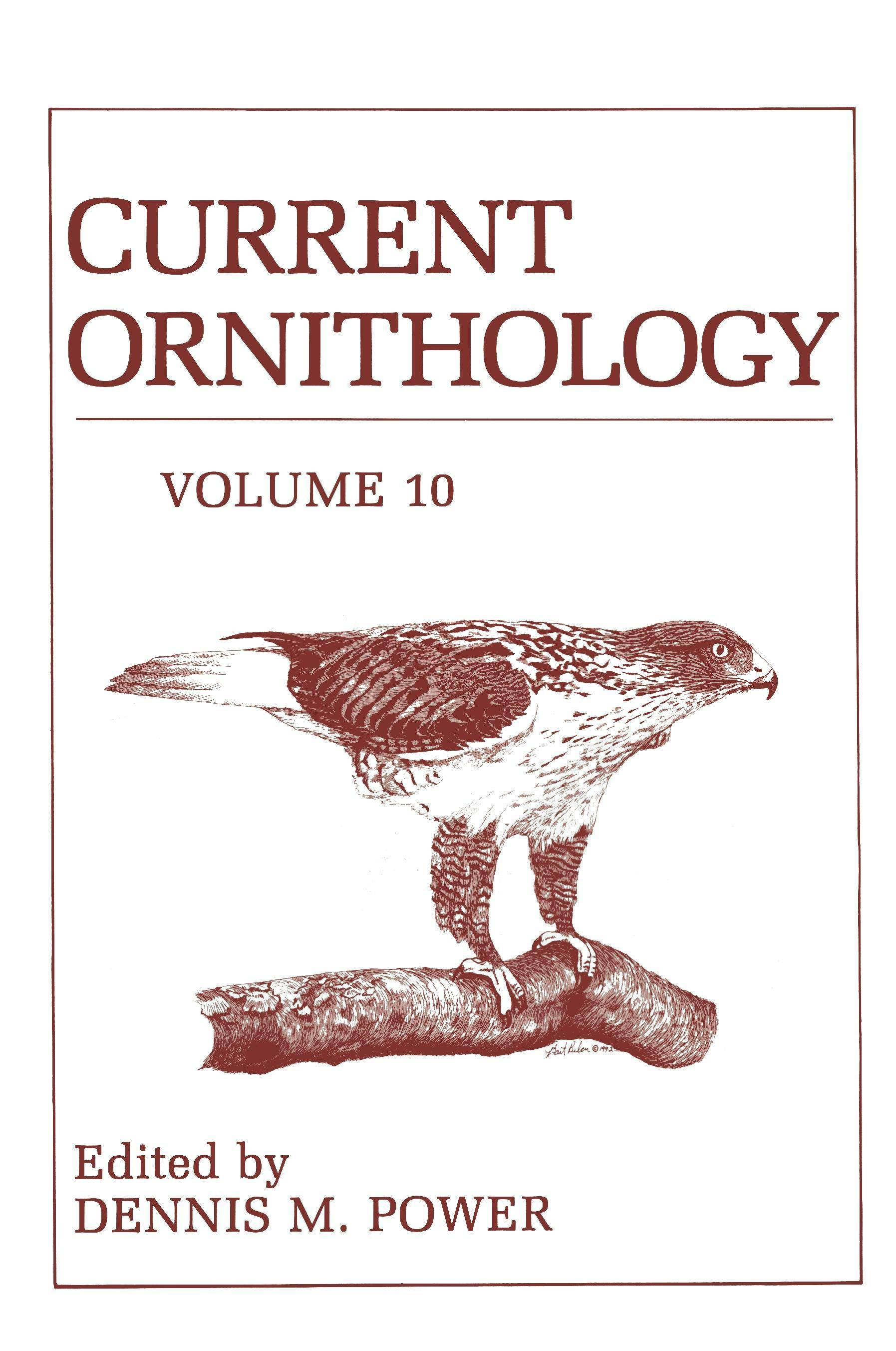 Current Ornithology Volume 10