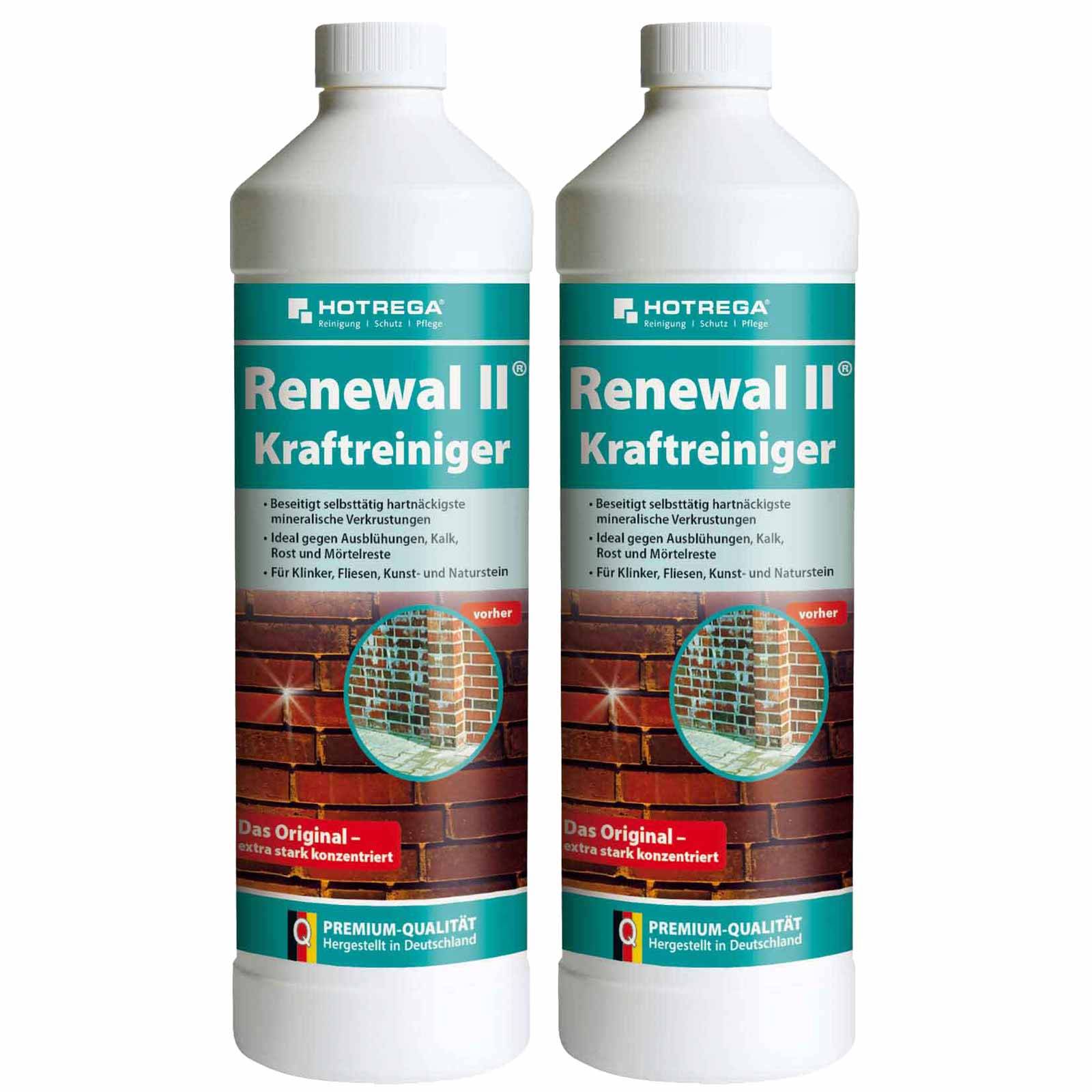 HOTREGA Kraftreiniger Renewal II Konzentrat Sets - Menge:2