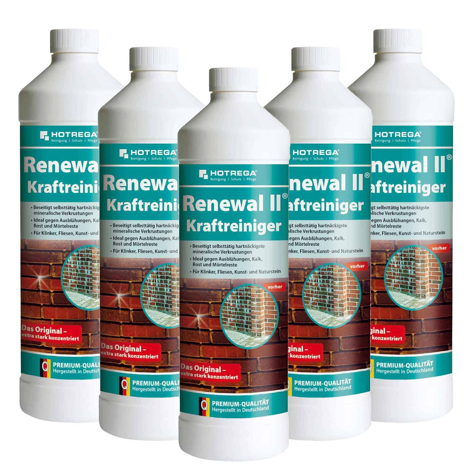 HOTREGA Kraftreiniger Renewal II Konzentrat Sets - Menge:5