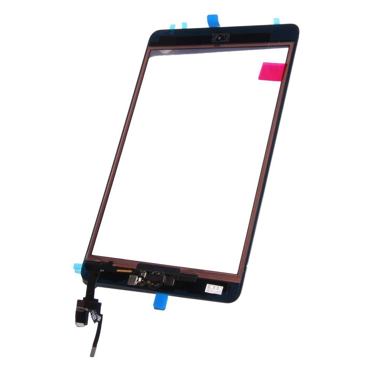 SINTECH© Premium Frontscheibe + Touchscreen für iPad Mini 3, schwarz mit IC Chip und Home Button