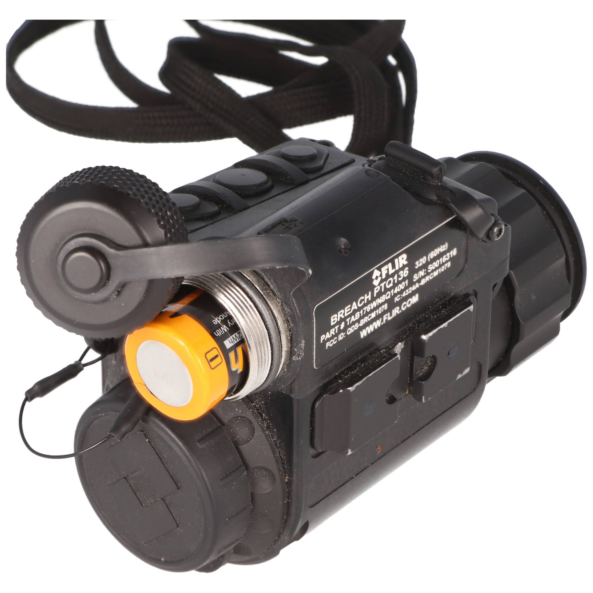 CR123A Akku passend für die FLIR Breach PTQ136 Wärmebildkamera Li-ion-Akku inklusive Ladegerät