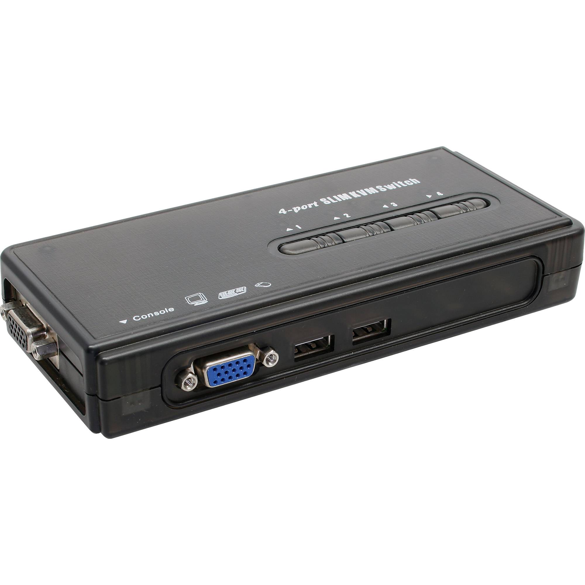 INLINE - KVM Switch - 4-fach - USB