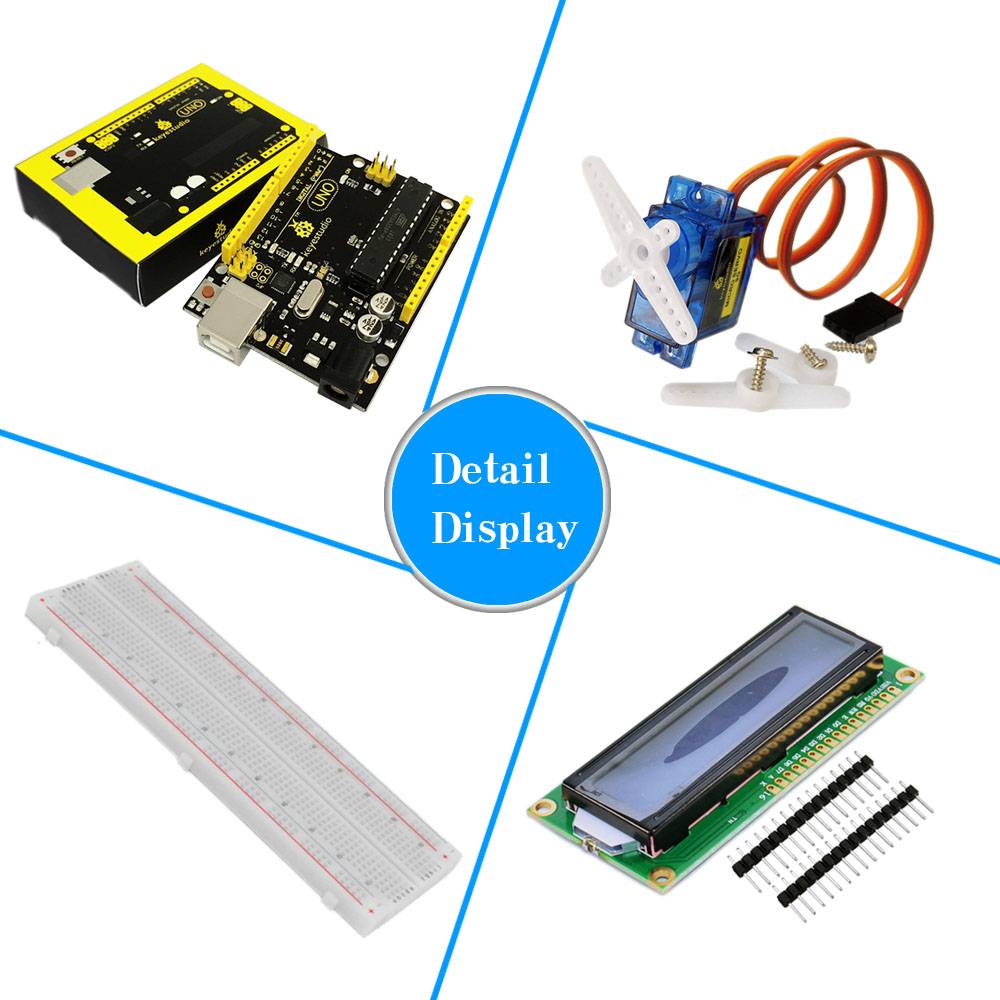 Keyestudio Basic Starter Learning Kit for Arduino Uno R3 Projects