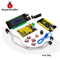 Keyestudio 3D Printer Kit for Arduino Mega 2560 (RAMPS 1.4 + A4988 + 2004 LCD) Keyestudio 3D Printer Kit for Arduino Mega 2560 (RAMPS 1.4 + A4988 + 2004 LCD)