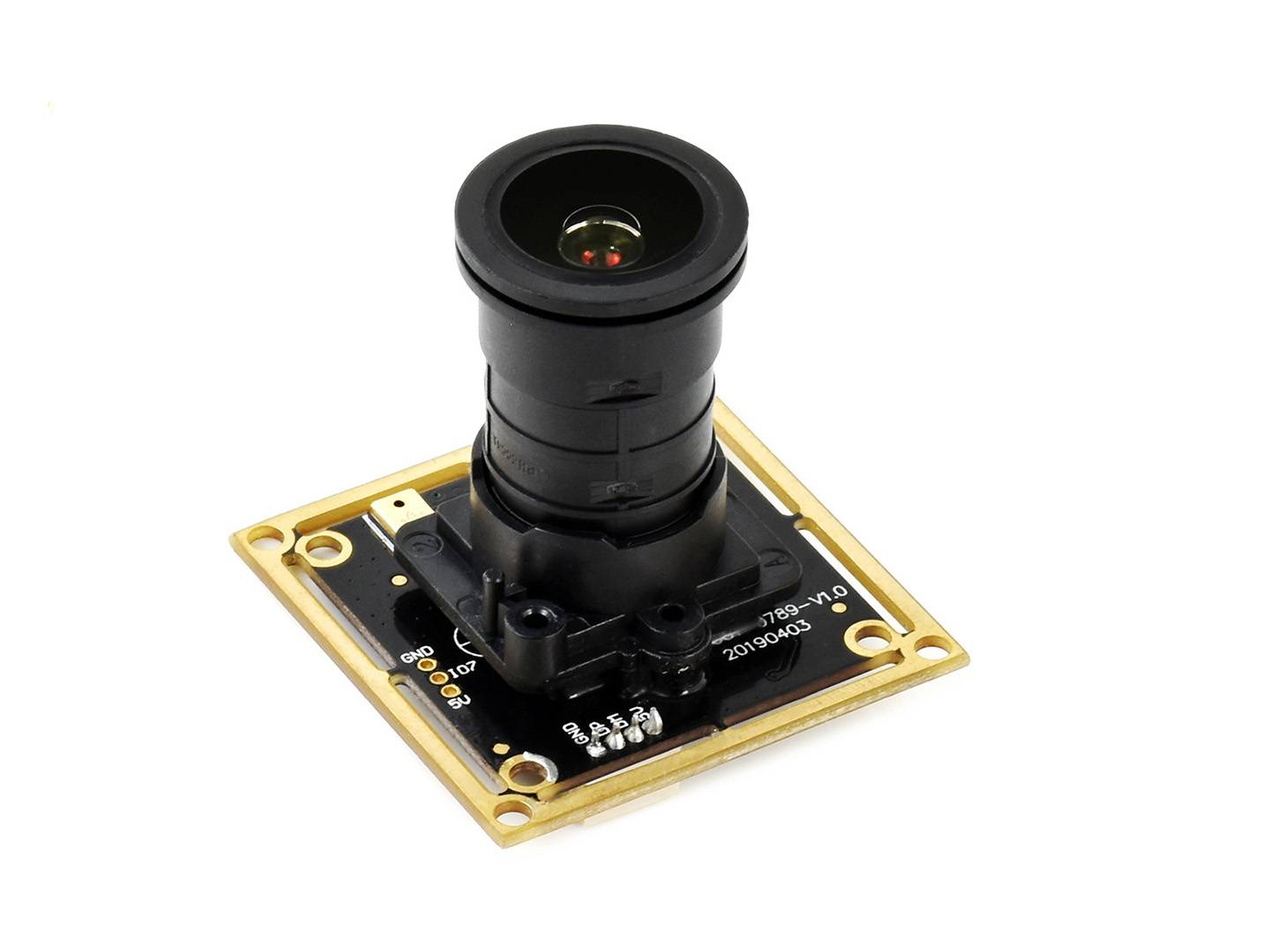 WaveShare IMX335 5MP USB Camera (A) for Raspberry Pi/Jetson Nano, Large Aperture, 2K Video Recording