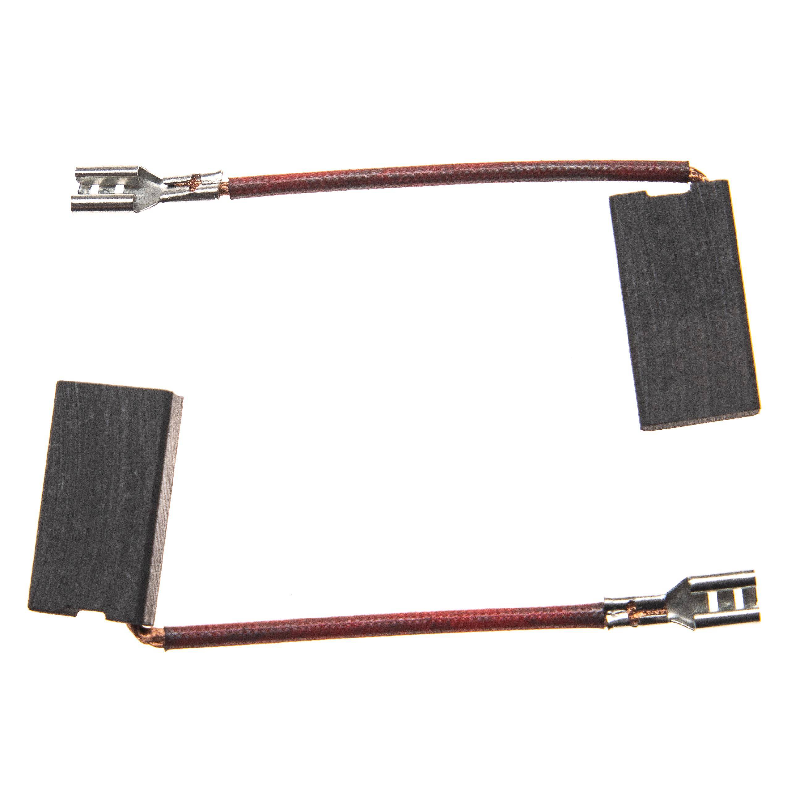 vhbw Kohlebürste 24 x 12,5 x 6,3 mm kompatibel mit ELU WS51EB Typ 2, WS52EA Typ 1, WS 24230 AA Typ 1, WS51EA Typ 1 Elektrowerkzeug