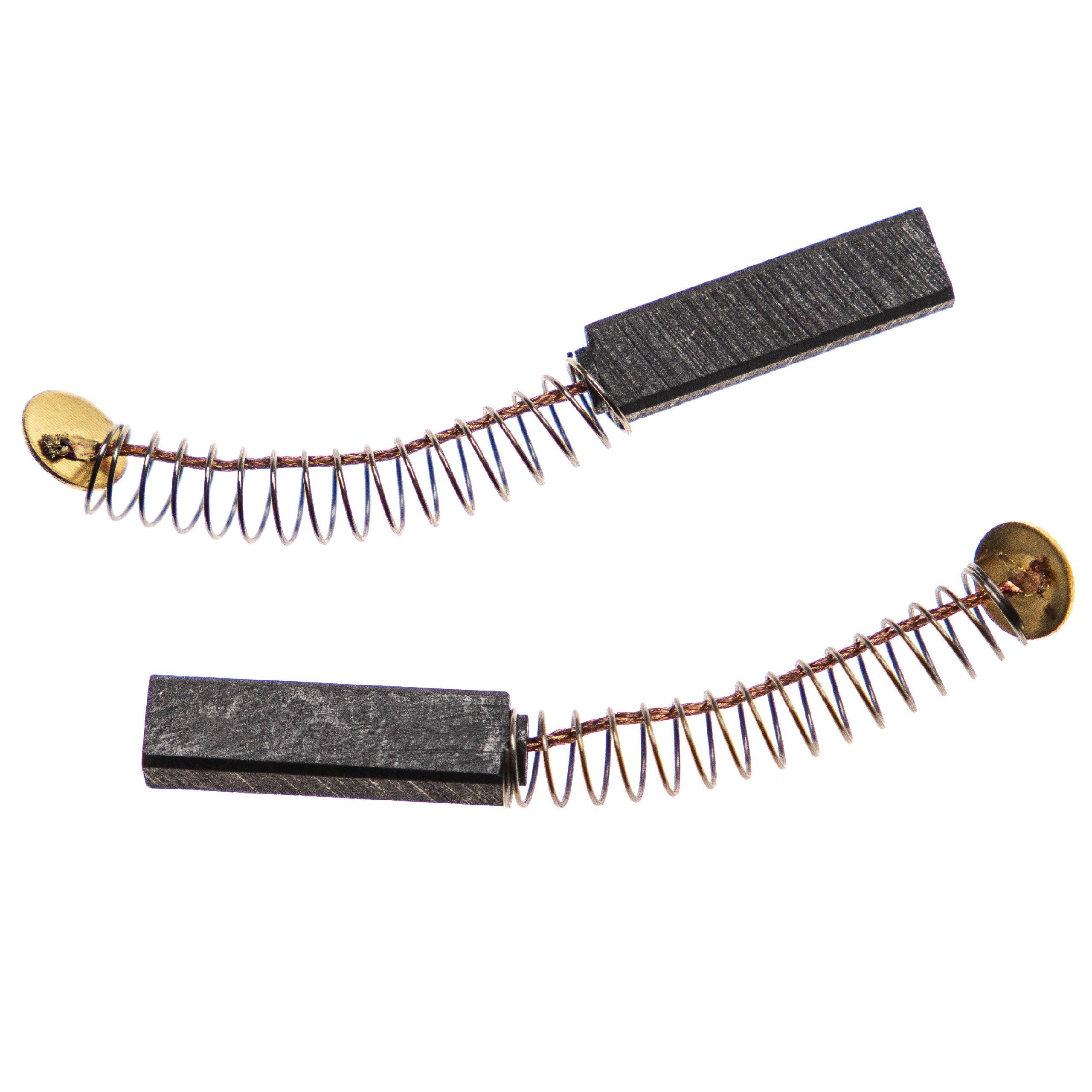 vhbw 2x Kohlebürste Motorkohle Schleifkohle 19,5 x 5,5 x 4mm kompatibel mit Kenwood Mixer A700, A700A, A700B, A700D, A701, A707 Küchenmaschine