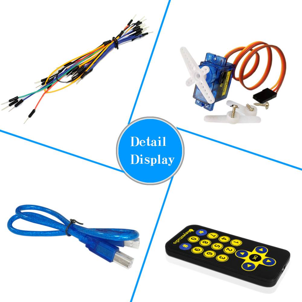 Keyestudio Basic Starter Learning Kit for Arduino (w/o UNO R3)