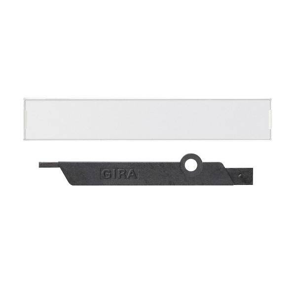 Gira Beschriftungsfeld-Set 856800