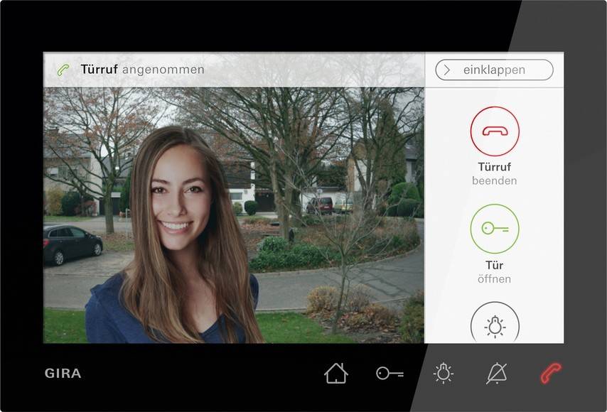 Gira Wohnungsstation Video AP 7 1209005