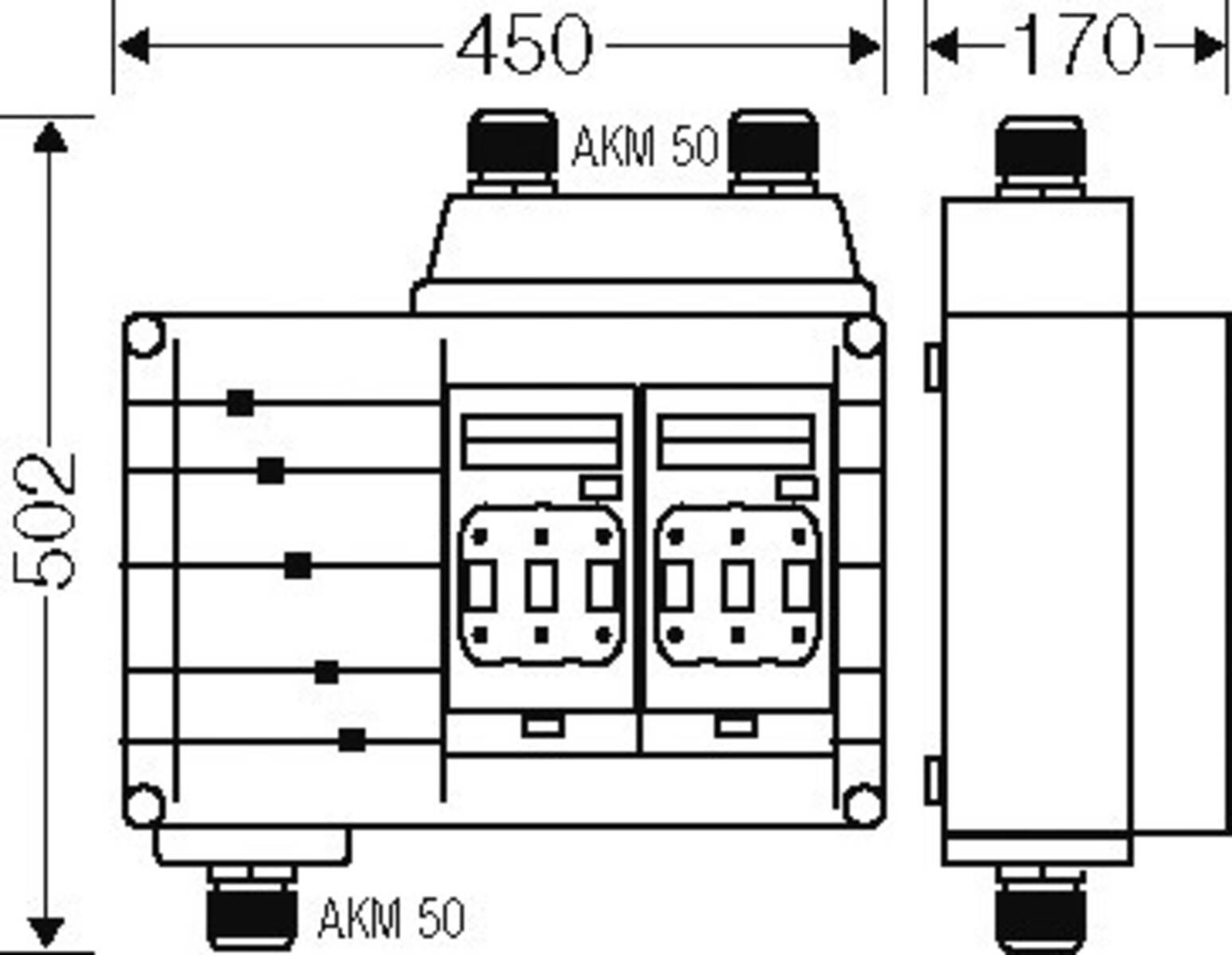 Hensel Hauptleitungsverteiler HV0060